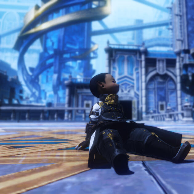 ...after activating the device he found himself in a strange subterranean city, part-built and entirely nonsensical. He nearly starved trying to find a way out.