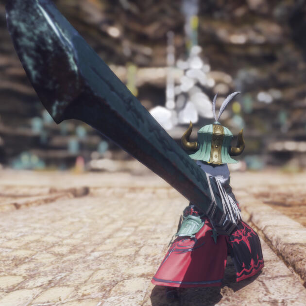 Born Nifutt of Tomra, Nifty was a guard for his tribe, protecting them against a world that very much wanted them dead. He was exiled when his helm was knocked off in a Siege of Sin Eaters.