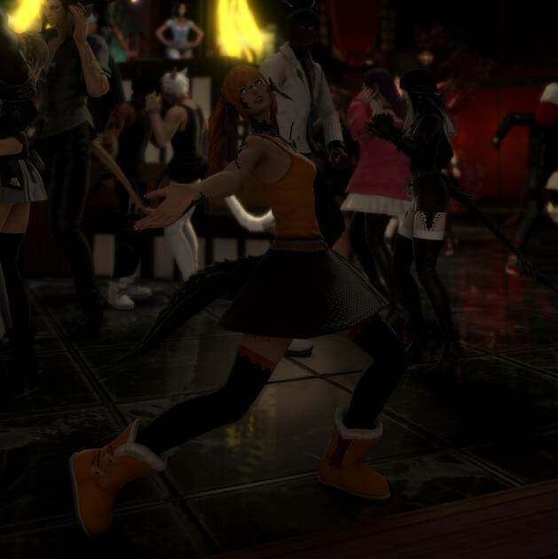 Enkhtuia, or Enkie, is the fourth eldest. She is rather better at convincing others to do things for her than she is at doing much of anything. Except partying.